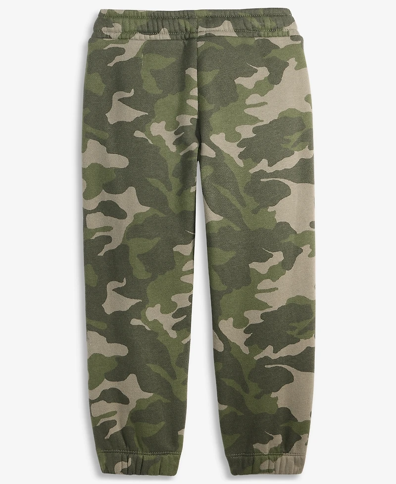 Epic Threads Toddler Boys' 12M-5T Camo-Print Fleece Jogger Pants, Macy's Exclusive