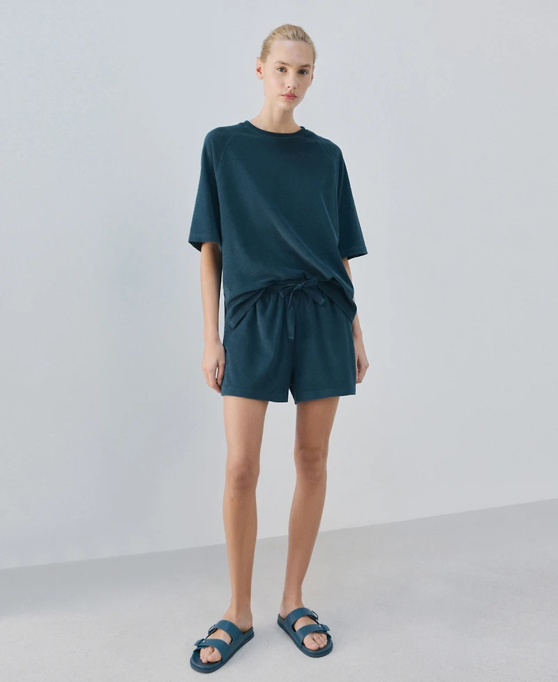 Mango Women's Terry Cotton Sweater