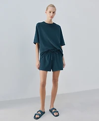 Mango Women's Terry Cotton Sweater