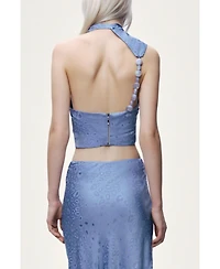 Nocturne Women's Accessory-Detail Off-Shoulder Bustier Top