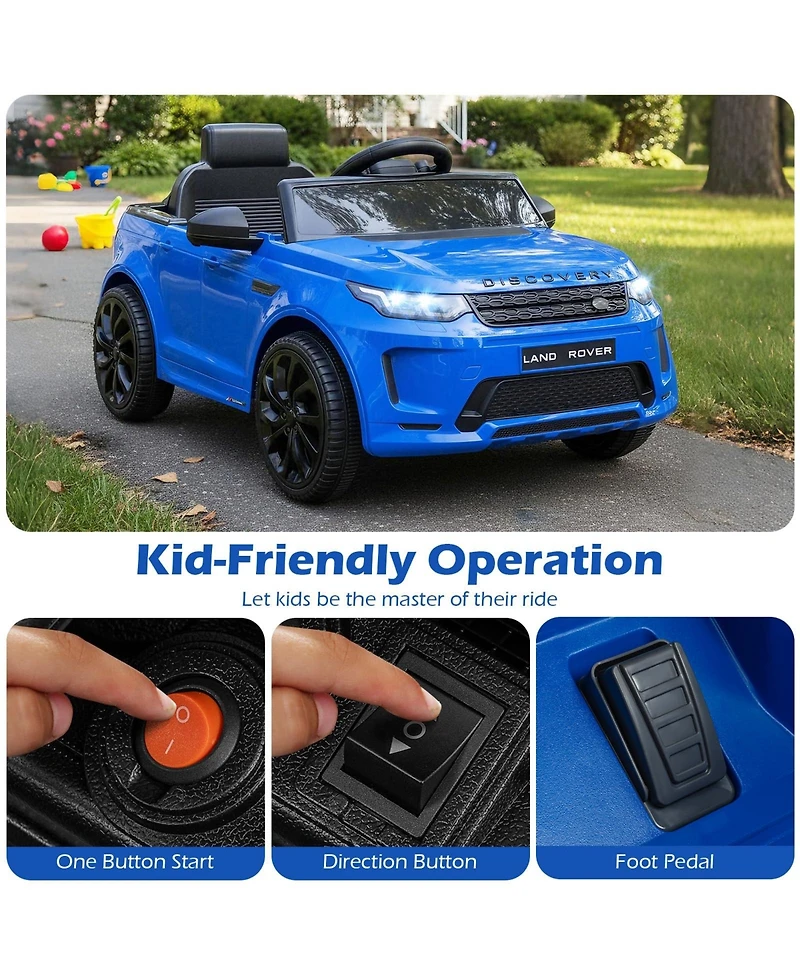 Mecale Licensed Land Rover Kids Ride on Car 12V Battery Powered Kids Electric Car