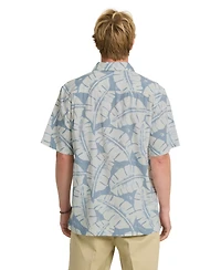 Quiksilver Waterman Men's Fronds Short-Sleeve Shirt