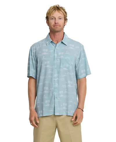 Quiksilver Waterman Men's Mix Perform Short-Sleeve Shirt