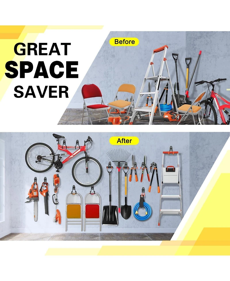 Xdovet Heavy Duty Garage Hooks Wall Mount Storage Hanger