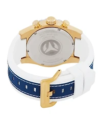 Techomarine Men's Tm-519007 Reef Shark Quartz Chronograph , Transparent Dial Watch