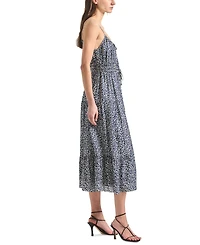 Derek Lam 10 Crosby Women's Abigail Smocked Waist Midi Dress