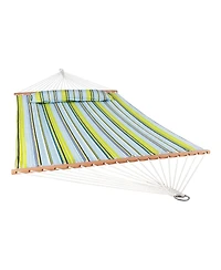 HomeRoots Striped Double Hammock