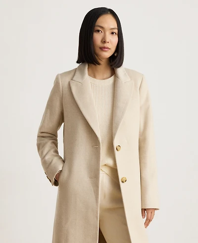 Lauren Ralph Women's Wool Walker Coat