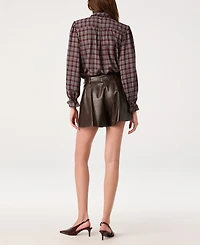Astr the Label Women's Alyssa Mock Neck Top