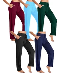 Blue Ice Women's Loose Fit Classic Lounge Pants- Pack