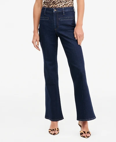 I.n.c. International Concepts Women's Mid-Rise Flare Jeans, Macy's Exclusive