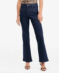 I.n.c. International Concepts Women's Mid-Rise Flare Jeans, Macy's Exclusive