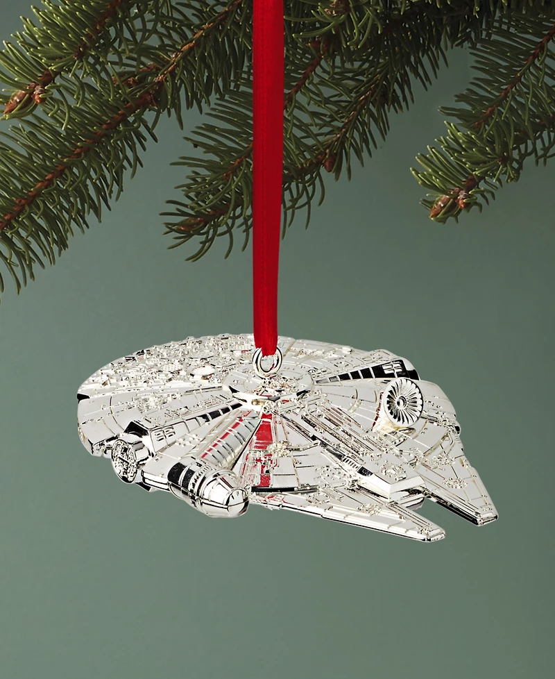 Lenox Millennium Falcon Metal Ornament