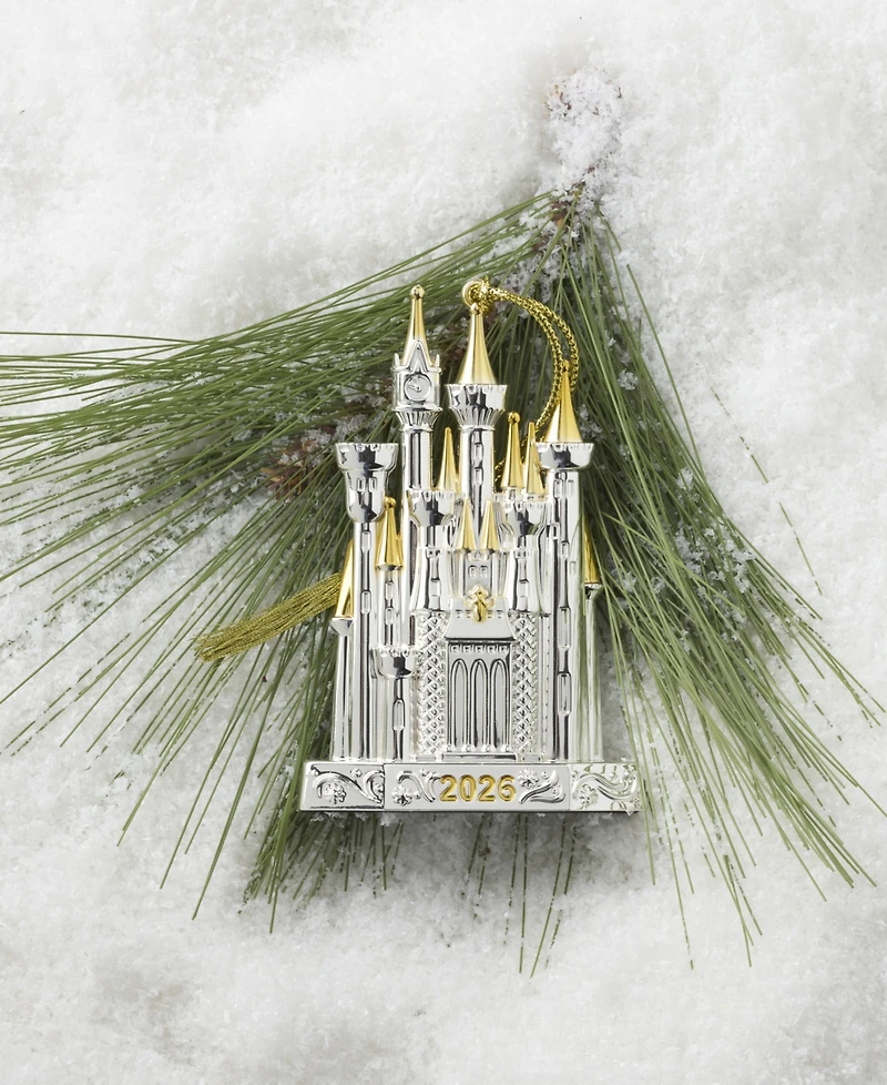 Lenox 2026 Disney Castle Ornament