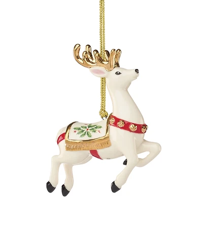 Lenox Holiday Accent Reindeer Ornament