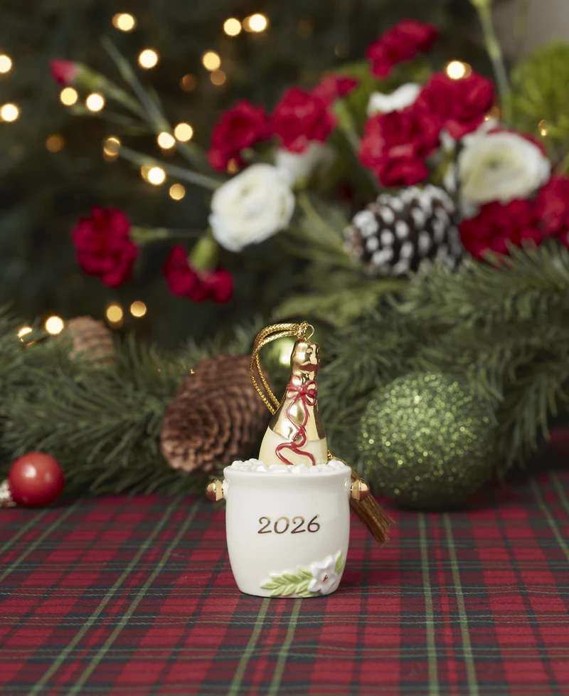 Lenox 2026 Champagne Bucket Ornament