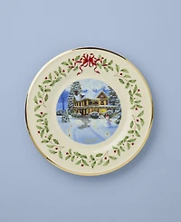 Lenox 2026 Holiday Annual Victorian House Collector Plate
