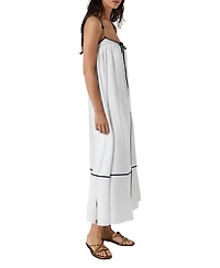 Reiss Women's Isla Contrast Tipped Resort Dress