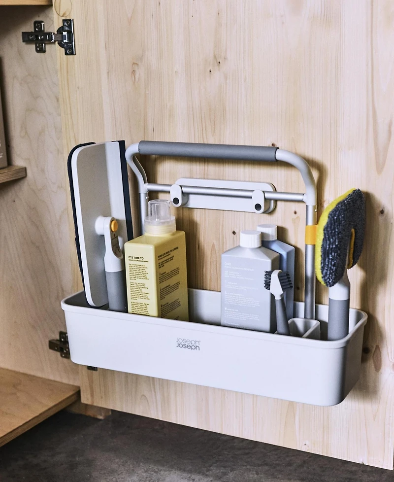 Joseph Joseph 11-Piece CleanTech Cleaning Caddy Set with Tools