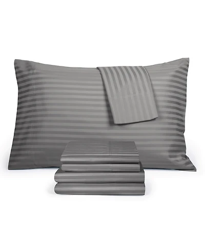 Fairfield Square Collection Brookline 1400 Thread Count Cotton 6-Piece Sheet Set, Full, Exclusively at Macy's