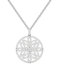 Macy's Diamond Pendant Necklace (1 ct. t.w.) in Sterling Silver