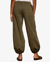 Sanctuary Women's Cropped Balloon Leg Pull-On Pants