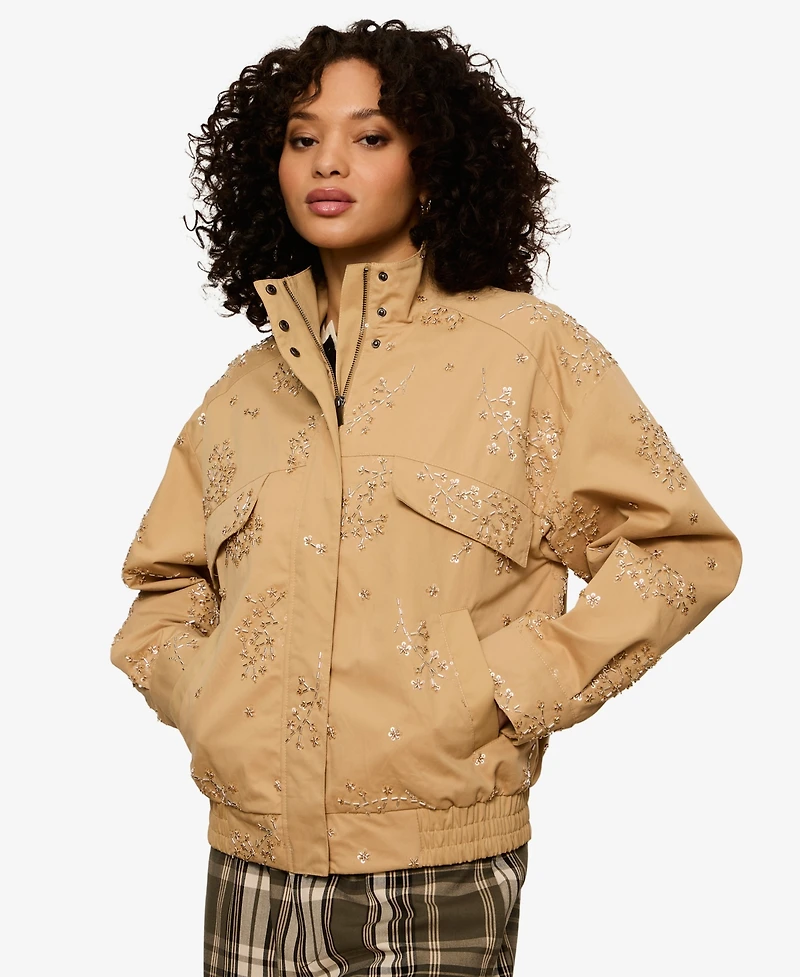 Sanctuary Women's Limelight Surplus Embellished Jacket