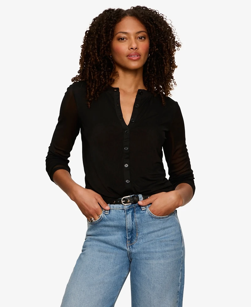 Sanctuary Women's Long-Sleeve Top
