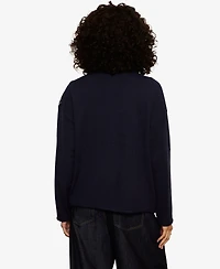 Sanctuary Women's Arden Long-Sleeve V-Neck Sweater