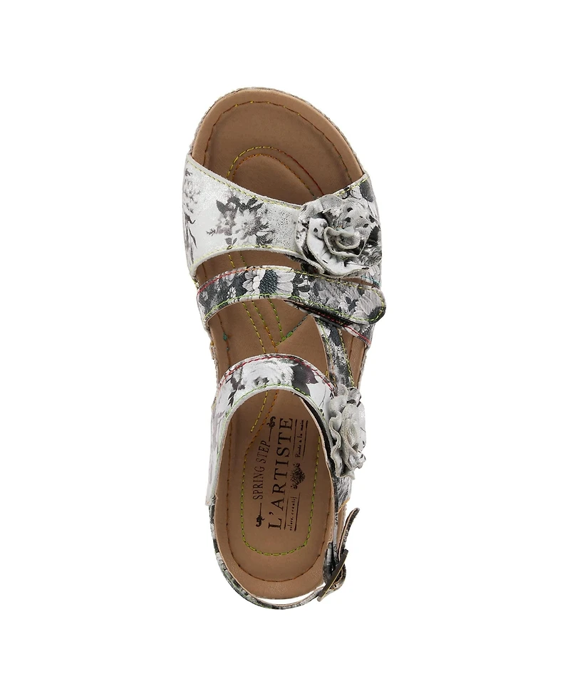 L'Artiste Women's Spring Step Joelina-Dazi Ankle Sandal with Buckle