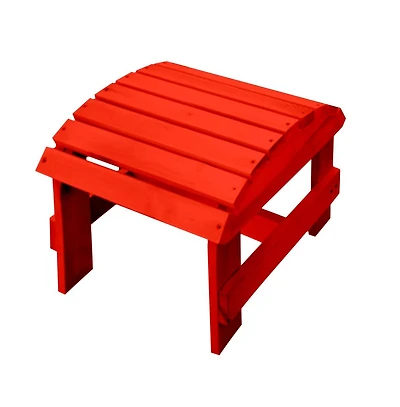 Jiallo Adirondack Pine Ottoman