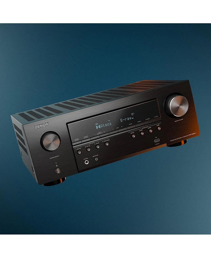 Denon Avr-S980H 7.2 Ch 90W 8K Av Receiver Powered by Heos with Dolby Atmos