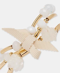 Lonna & Lilly Flower Bead Stretch Bracelets, 3-Piece Set