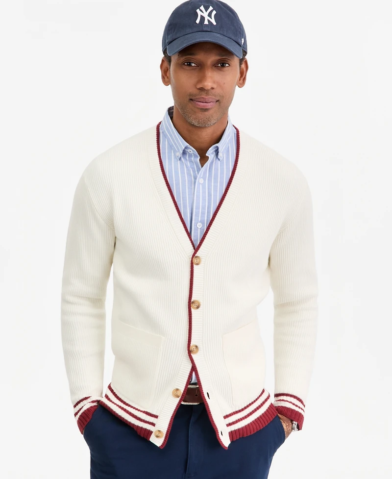 Club Room Men's Harry Striped Long-Sleeve Oxford Shirt, Macy's Exclusive