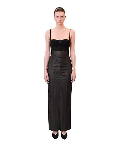 Pcfg Women's Daydreamers Strappy Dress With Tulle Detail