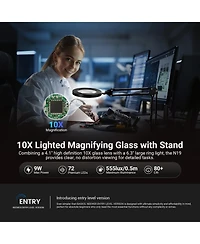 Neewer N19 Ring Light with CRI80, Bi Color, 10X