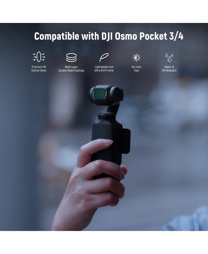 Neewer Camera Lens Accessory with 8x for Dji Osmo Pocket 3