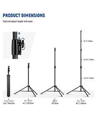 Neewer Photography Light Stand with 9.2feet, 5.5lb, 2.5kg