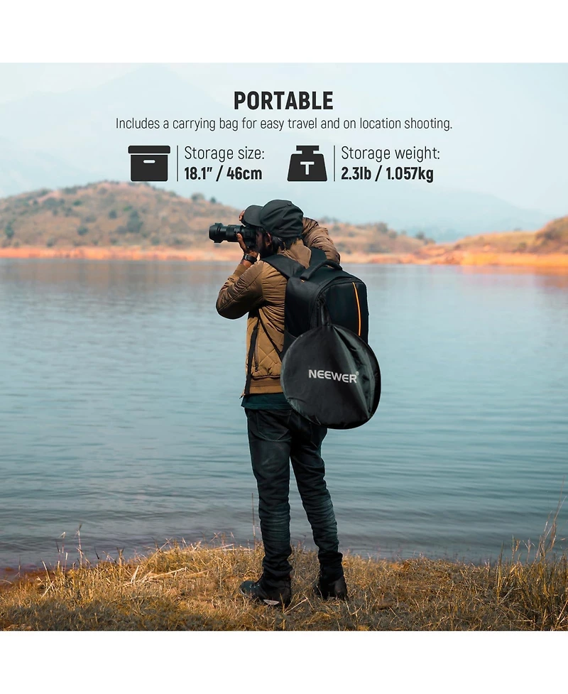 Neewer Camera and Photo Accessory with 51 Inch, 5 inch