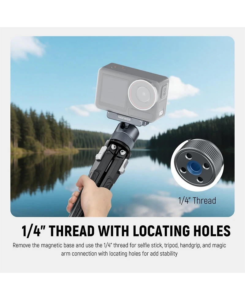 Neewer AC013 Camera Mounting Accessory for Dji Osmo 360 / Action 5 Pro/4/3