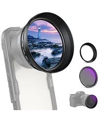 Neewer ND2-32 Camera Lens Accessory with ND2-32 for select iPhone and Android mobile devices