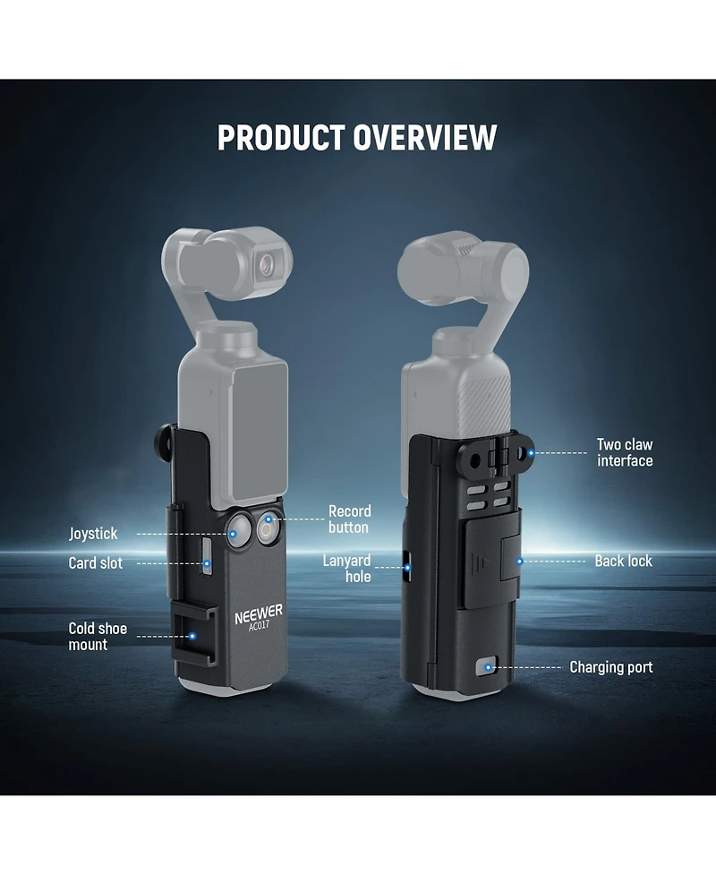 Neewer Gp-59 Camera Tripod for Dji Osmo Pocket 3
