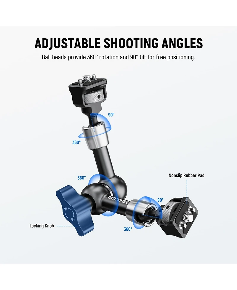 Neewer ST07 Camera Mounting Accessory for SmallRig Cage Rig