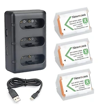 Neewer Np-BX1 Camera Battery and Charging Accessory with 1090mAh for Sony ZV1 Zv-1 Ii Cybershot RX100 RX100II RX100M