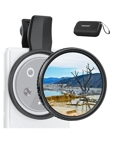 Neewer Fl-B21 Camera Lens Accessory with ND2-32 for Android Samsung Galaxy S25 Ultra Google Pixel Huawei