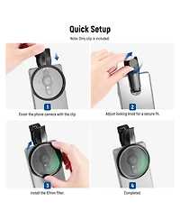 Neewer LA008 Camera Lens Accessory for Samsung Galaxy Google Pixel Huawei Xiaomi