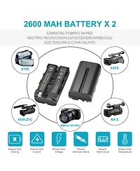 Neewer Np-F550 Camera Battery and Charging Accessory for select Sony Np-f-series devices