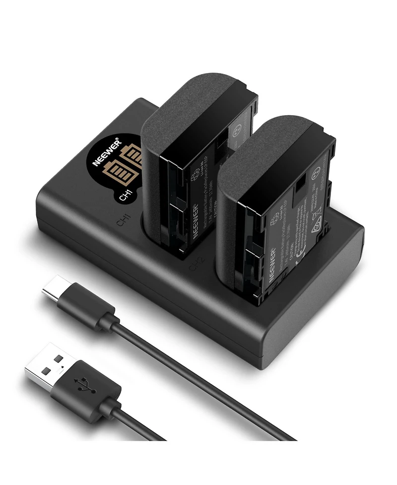 Neewer Lp-E6P Camera Battery and Charging Accessory with 2200mAh for Canon Eos R5 Mark Ii R5 R6 R7