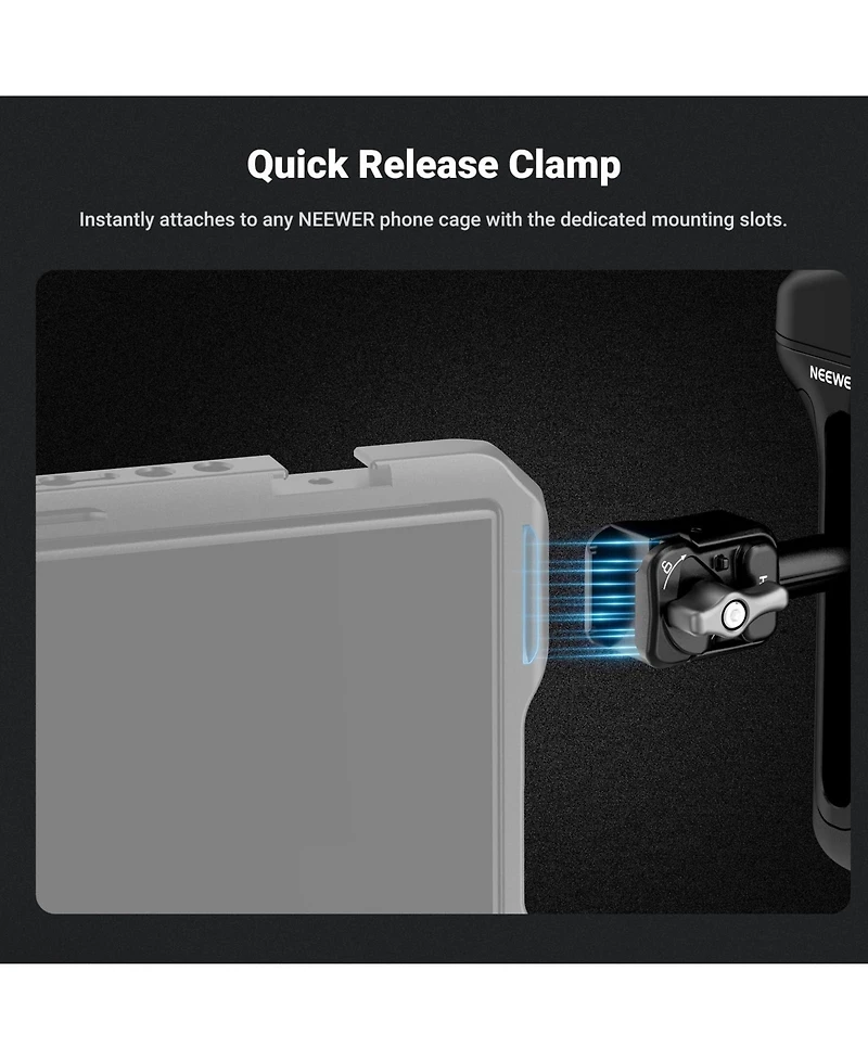 Neewer PA148E Camera Mounting Accessory for select iPhone and Android mobile devices