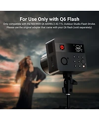 Neewer Nb-Q6 Camera Battery and Charging Accessory with 3000mAh, 600Ws, Ttl